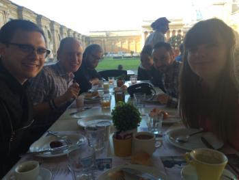 Breakfast at the Vatican